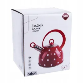 czajnik-stalowy-z-gwizdkiem-do-gotowania-wody-czerwony-w-kropki-retro-15-l