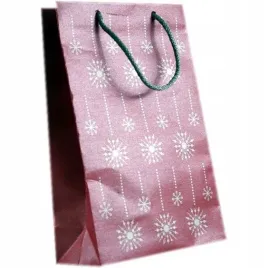 swiateczna-torebka-papierowa-czerwona-perlowa-zima-24x15-cm
