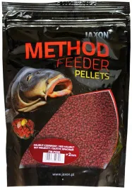 pellet-method-feeder-jaxon-05-kg-2-mm-halibut-czerwony