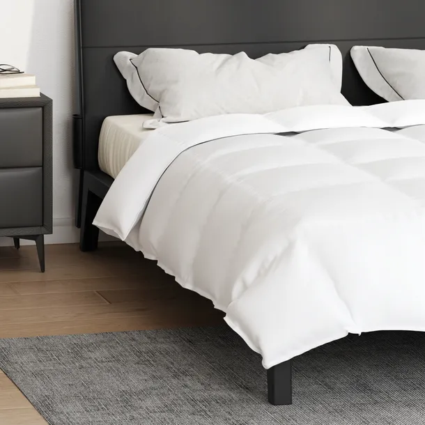 koce-i-koldry-bialy-200-x-200-cm-puch-stan-nowy-material-wypelnienia-puch
