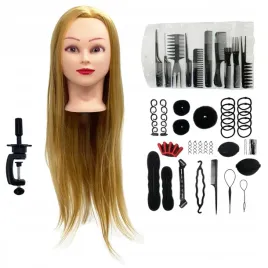 glowka-glowa-fryzjerska-treningowa-do-czesania-ciemny-blond-zestaw-xxl