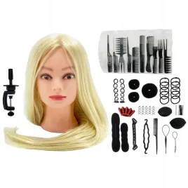 glowka-glowa-fryzjerska-treningowa-do-czesania-jasny-blond-zestaw-xxl