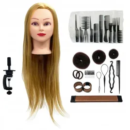 glowka-glowa-fryzjerska-treningowa-do-czesania-ciemny-blond-zestaw-xl