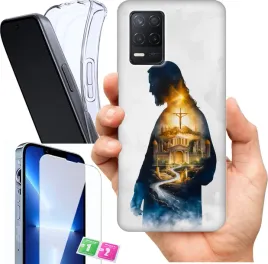 etui-na-realme-8-wzory-chrzescijanskie-jezus-szklo
