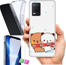 etui-na-realme-8-wzory-bubu-i-dudu-zimowe-szklo