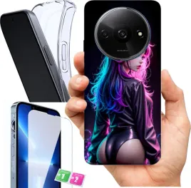 etui-na-xiaomi-redmi-a3-4g-wzory-anime-girl-uwu-szklo