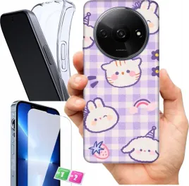 etui-na-xiaomi-redmi-a3-4g-wzory-slodkie-misie-kawaii-szklo