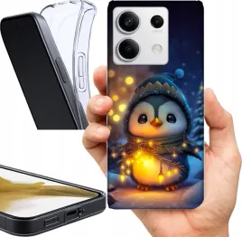 etui-na-xiaomi-redmi-note-13-5g-wzory-zimowe-zwierzeta