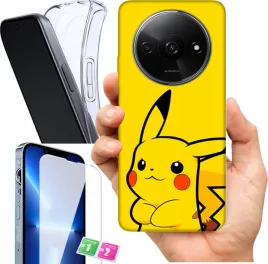 etui-na-xiaomi-redmi-a3-4g-wzory-pikachu-szklo
