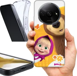 etui-na-xiaomi-redmi-a3-4g-wzory-masza-i-niedzwiedz
