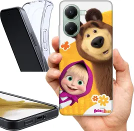 etui-na-xiaomi-poco-x7-pro-5g-wzory-masza-i-niedzwiedz