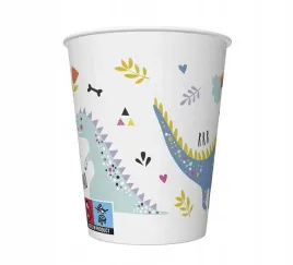 kubki-kubeczki-papierowe-smieszne-dinozaury-250ml-8szt