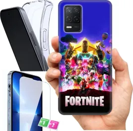 etui-na-realme-8-wzory-fortnite-szklo
