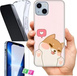 etui-na-apple-iphone-14-plus-wzory-urocze-misie-szklo