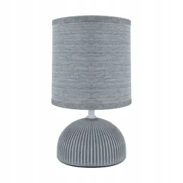 struhm-lampka-stolowa-nocna-pasma-e14-235cm-szary