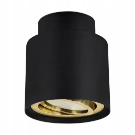 struhm-lampa-sufitowa-glamour-tuba-okragla-regulowana-hariet-gu10-czarny-zl