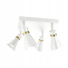 struhm-listwa-sufitowa-poczworna-kwadratowa-glamour-loreta-e14-bialy