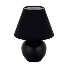struhm-lampka-stolowa-klasyczna-gala-e14-czarna