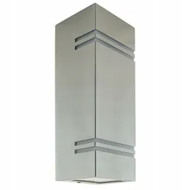 struhm-kinkiet-dwustronny-zewnetrzny-ip54-keler-2xgu10-stal-szczotkowana
