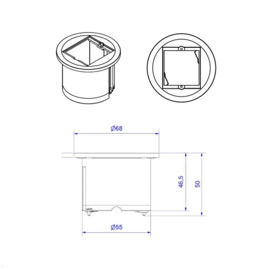 gniazdo-bachmann-pix-modul-pusty-bialy