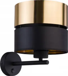 tk-lighting-kinkiet-hilton-e27-czarny-zloty