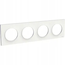 ramka-poczworna-schneider-odace-styl-bialy