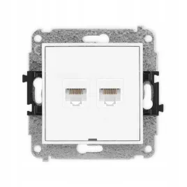 gniazdo-komputerowe-2xrj45-kat-5e-karlik-mini-bialy-mat