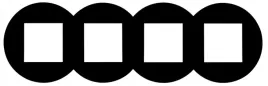 efapel-ramka-poczworna-okragla-efapel-siza-czarny-matowy