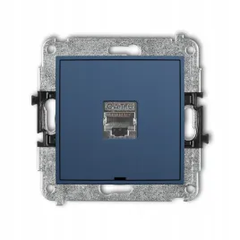 gniazdo-komputerowe-1xrj45-kat-5e-ekranowane-karlik-mini-navy-blue