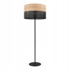 tk-lighting-lampa-stojaca-nicol-e27-czarny-brazowy