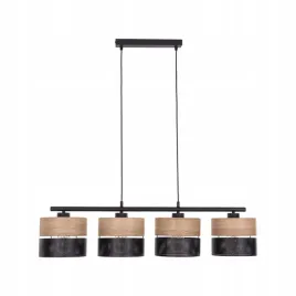 tk-lighting-lampa-wiszaca-nicol-4xe27-czarny-brazowy