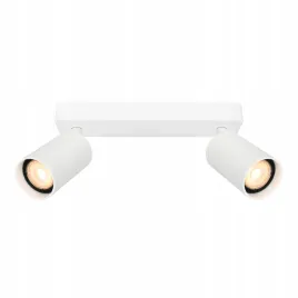italux-lampa-sufitowa-nesto-2xgu10-bialy-piaskowany