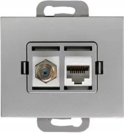 gniazdo-sat-rj45-kat-6-abex-onyx-srebrny