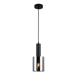italux-lampa-wiszaca-sardo-e27-czarny-dymiony