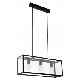 eglo-lampa-wiszaca-charterhouse-3xe27-czarny