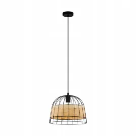 eglo-lampa-wiszaca-anwick-e27-czarny-drewno