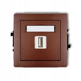 ladowarka-usb-2a-karlik-deco-brazowy-metalik