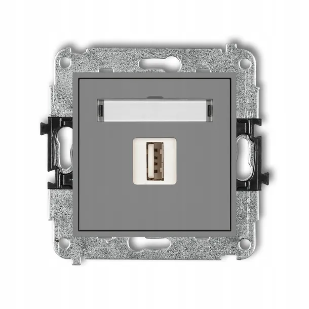 ladowarka-usb-2a-karlik-mini-szary-mat