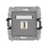 ladowarka-usb-2a-karlik-mini-szary-mat