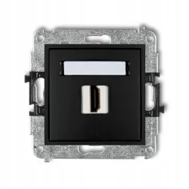 gniazdo-pojedyncze-hdmi-2-0-karlik-mini-czarny-mat