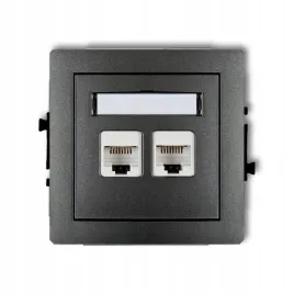 gniazdo-komputer-2xrj45-kat-6-karlik-deco-grafit
