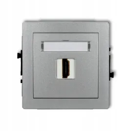 gniazdo-hdmi-2-0-poj-karlik-deco-srebrny-metalik