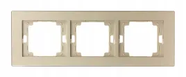 abex-ramka-potrojna-pozioma-abex-onyx-satyna