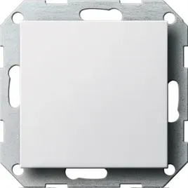 gira-zaslepka-system-55-bialy-matowy