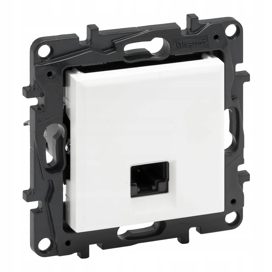 gniazdo-komp-rj45-kat-5e-utp-niloe-step-bialy-stan-nowy