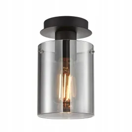 italux-lampa-sufitowa-sardo-e27-czarny-dymiony