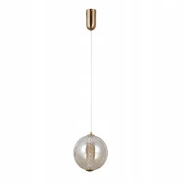 italux-lampa-wiszaca-butero-m-led-9w-3000k-zloty-bursztynowy