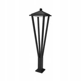 italux-slupek-ogrodowy-bons-80cm-led-12w-3000k-ip54-czarny-piaskowany