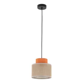 tk-lighting-lampa-wiszaca-duo-20cm-e27-czarny-juta-pomaranczowy