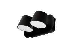 azzardo-kinkiet-ramona-2-switch-led-2x6w-3000k-czarny